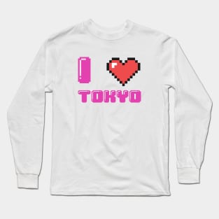 I Love Tokyo Long Sleeve T-Shirt